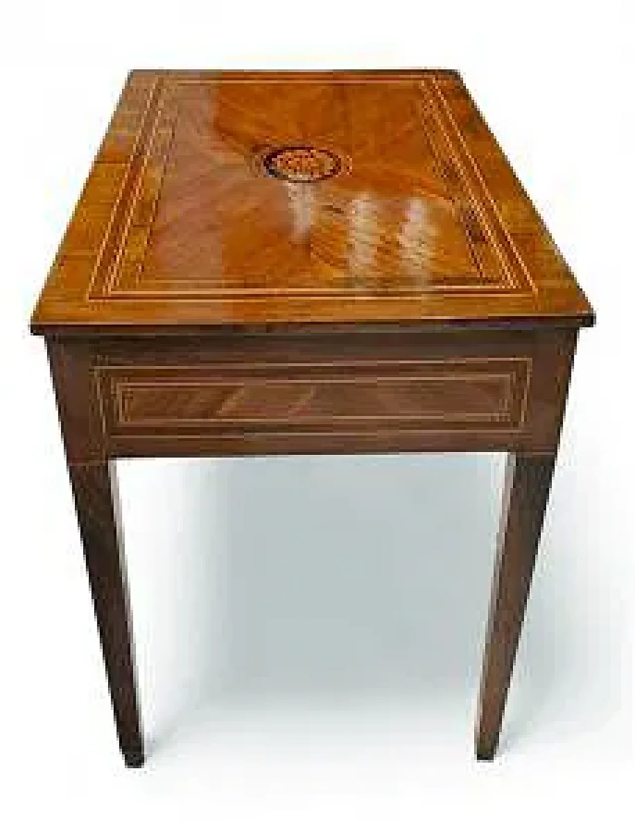 Louis XVI veneered wooden writing desk, 19th century 7