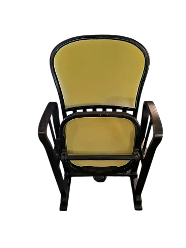 Pair of folding cinema chairs, 1950s