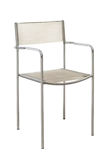 Spaghetti Armrest cod. 131, sedia di Giandomenico Belotti per Alias