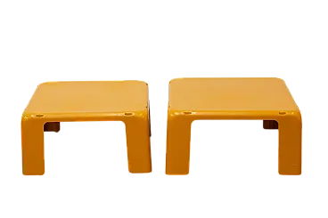 Coppia tavolini mod. 4 Gatti di Mario Bellini per C&B Italia, anni '70