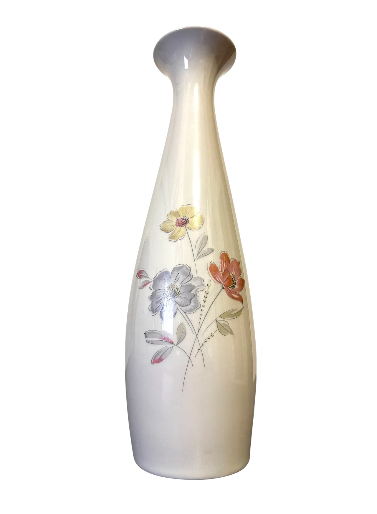 Bavaria Schwarzenhammer porcelain vase from the 1960s 7