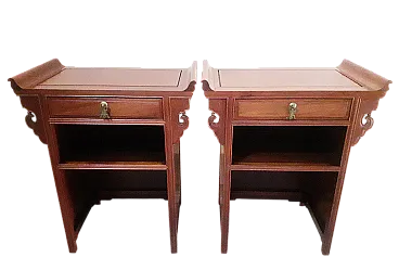 Comodini stile cinese, anni '70