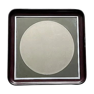 Specchio Mid-Century in legno