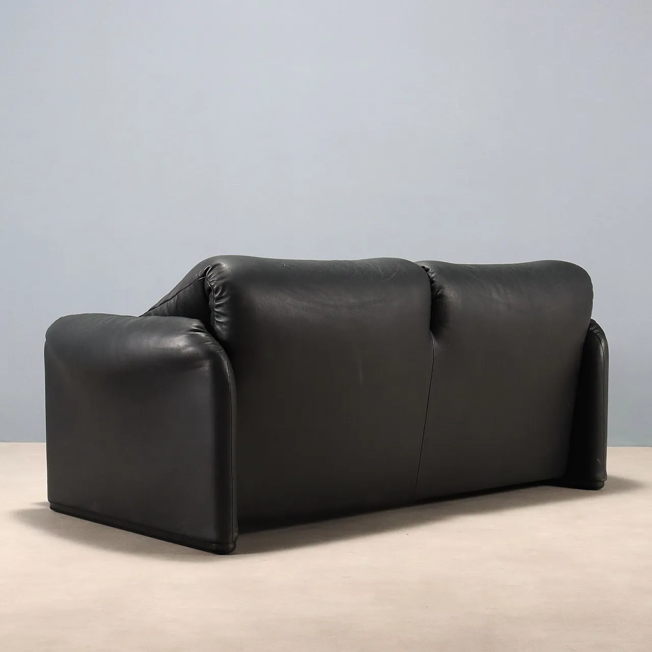 Sofa with foam padding and leather upholstery, 20th century 9
