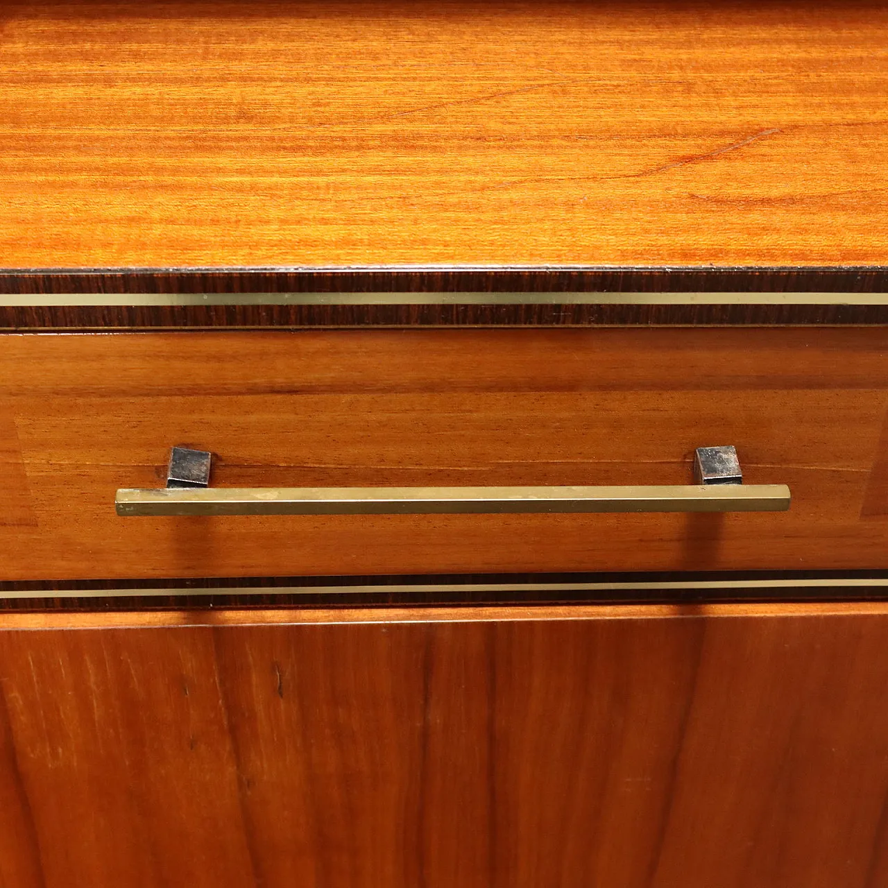 Sideboard in wood and ceramic by A. Giardini, 20th century 10