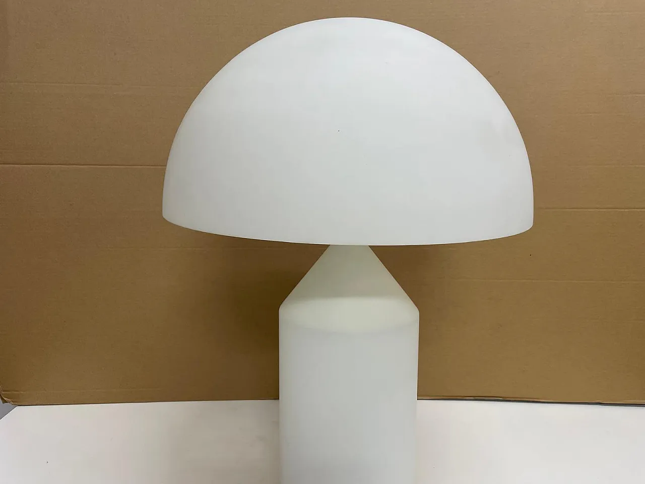 Lampada Atollo vintage di Vico Magistretti per Oluce, 1980 5