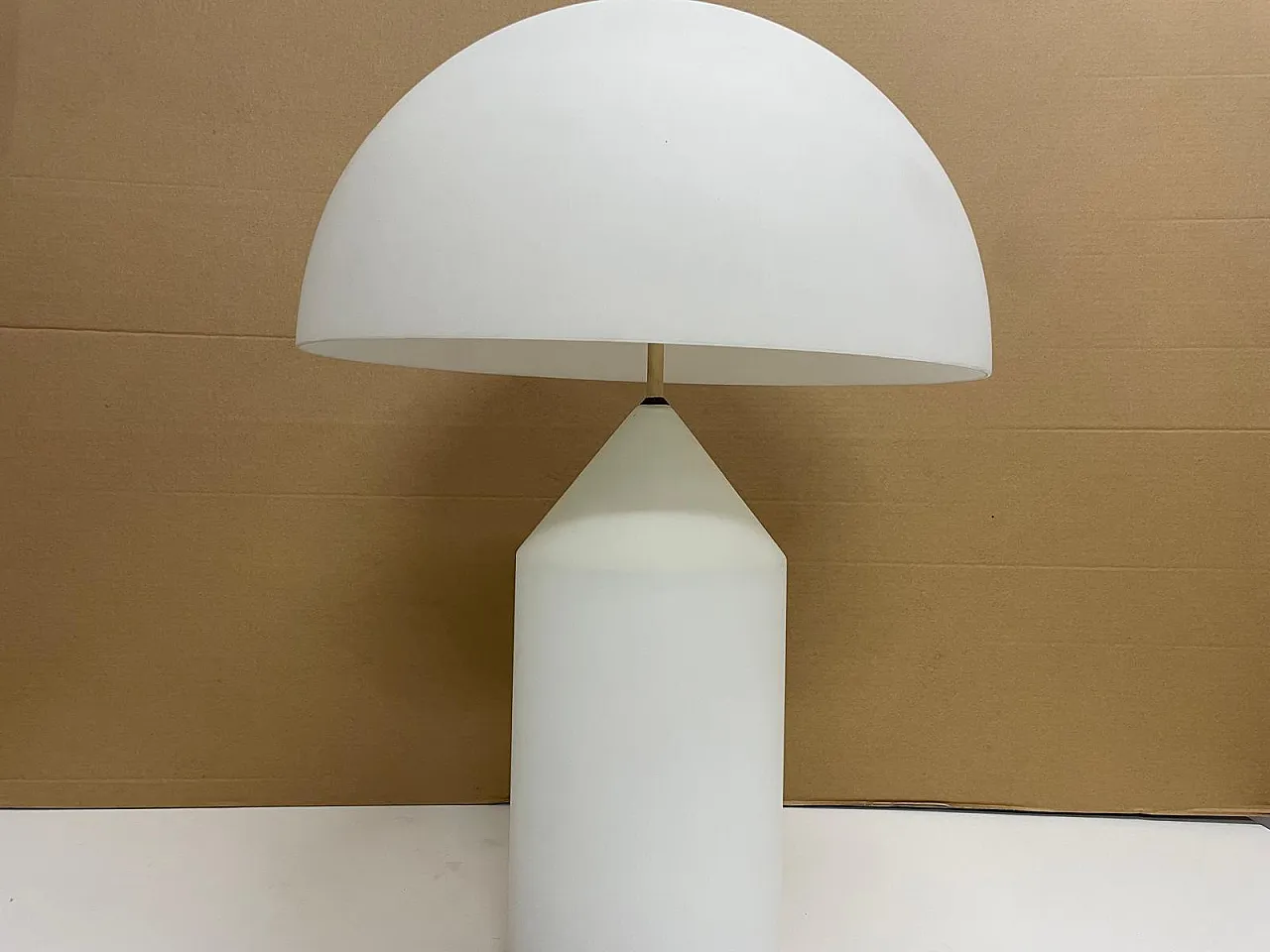 Lampada Atollo vintage di Vico Magistretti per Oluce, 1980 6