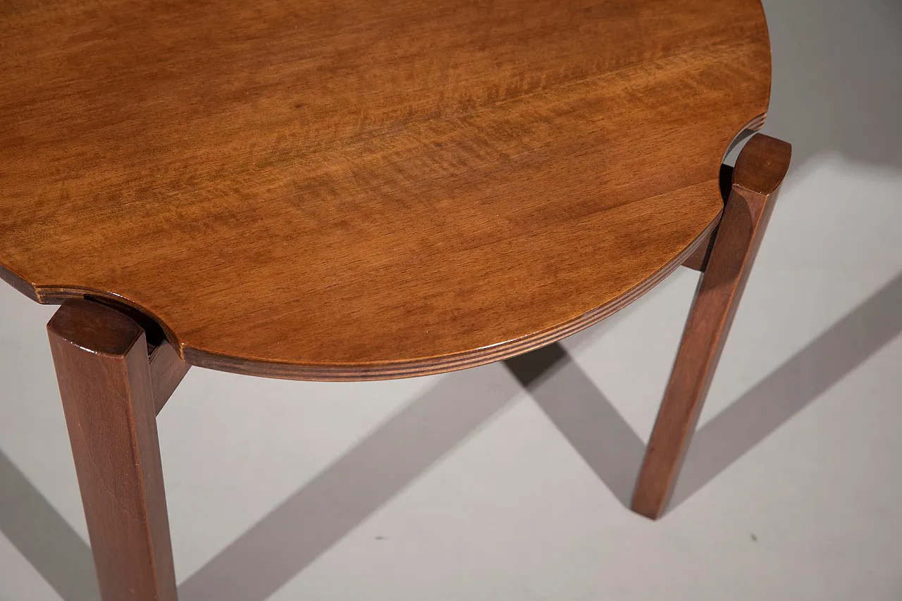 Coffee table with plywood top, 1960s 8