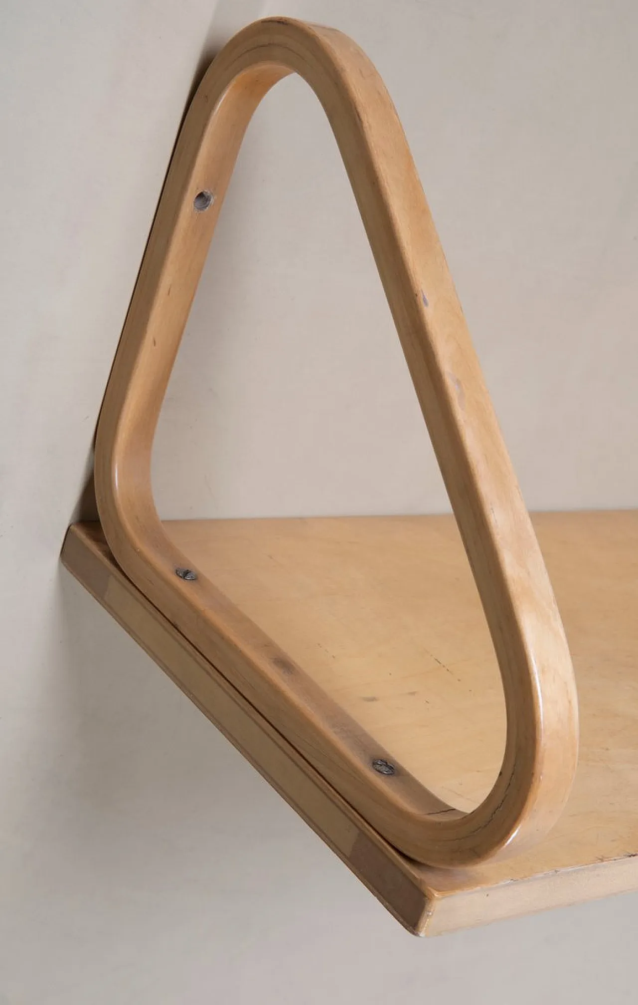 4 Mensole modello 112B attribuite ad Alvar Aalto per Artek, anni '60 3