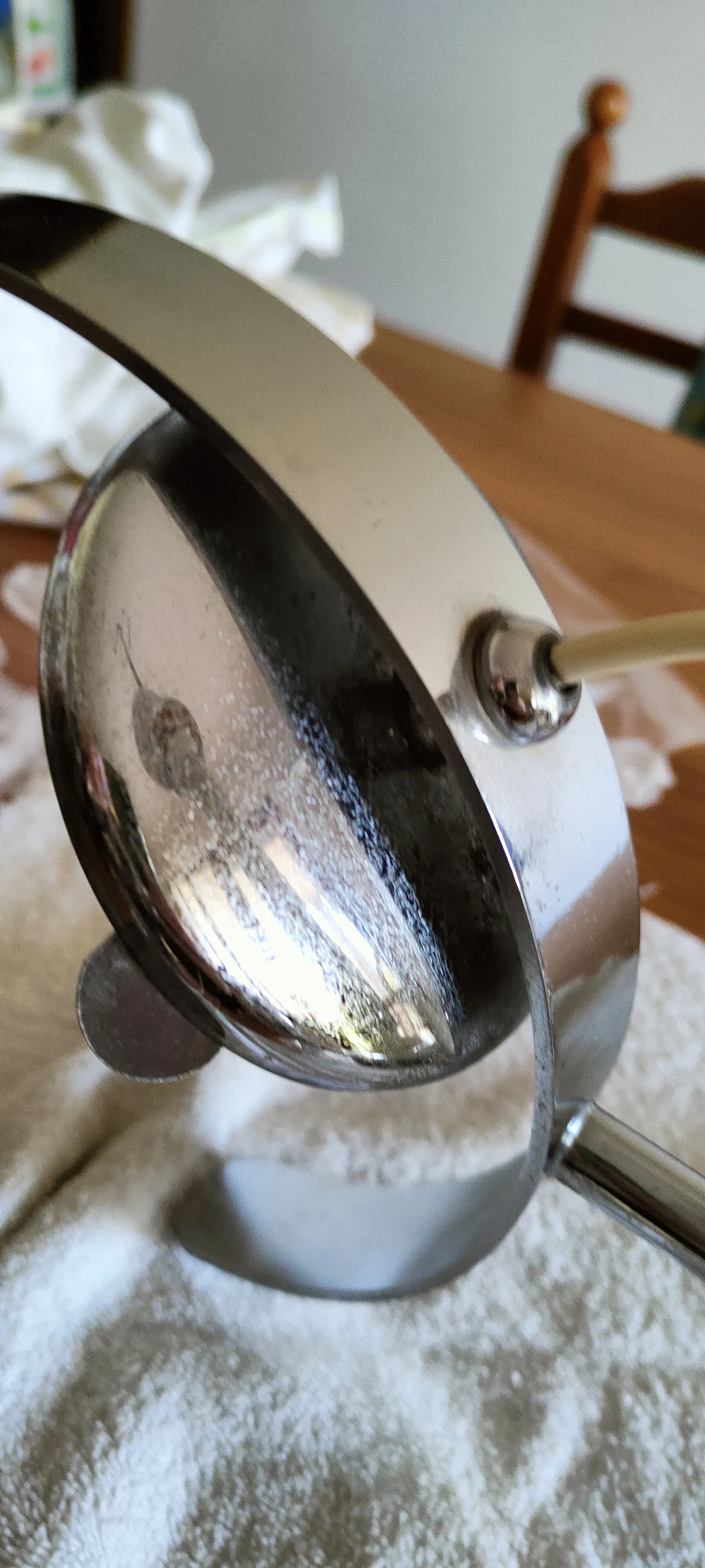 Space Age pendant lamp three blown glass spheres, 1970s 19