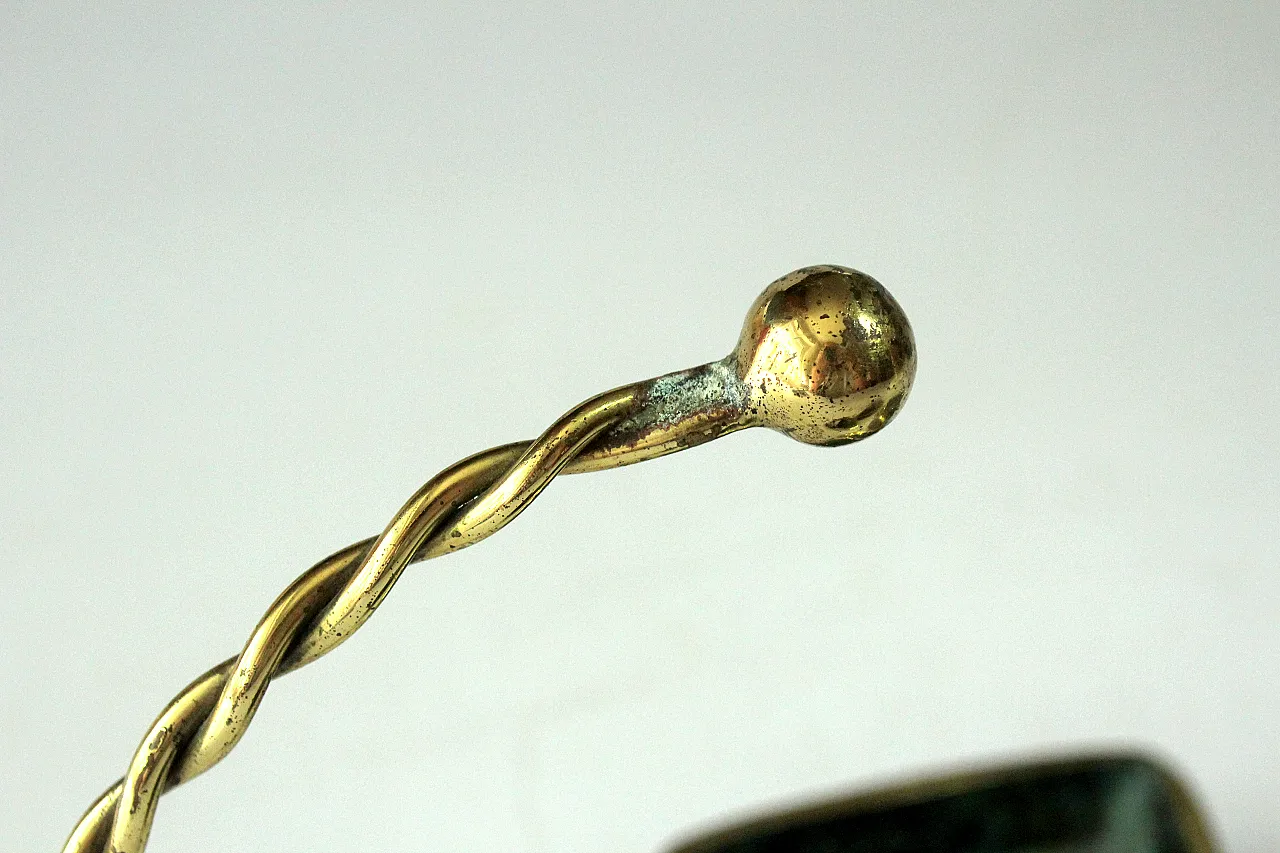 Posacenere impilabili in bronzo e ottone di Carl Auböck, anni '50 6