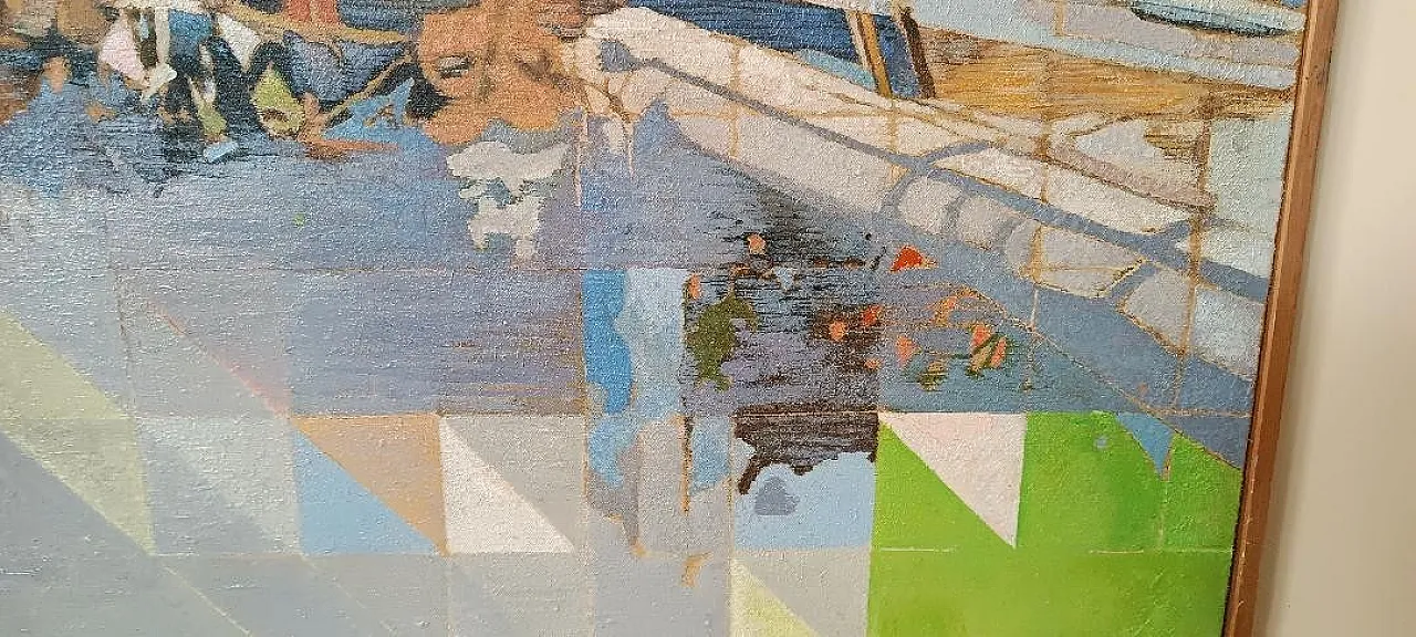 Abstract painting by Maurizio Bini, 1970s 10