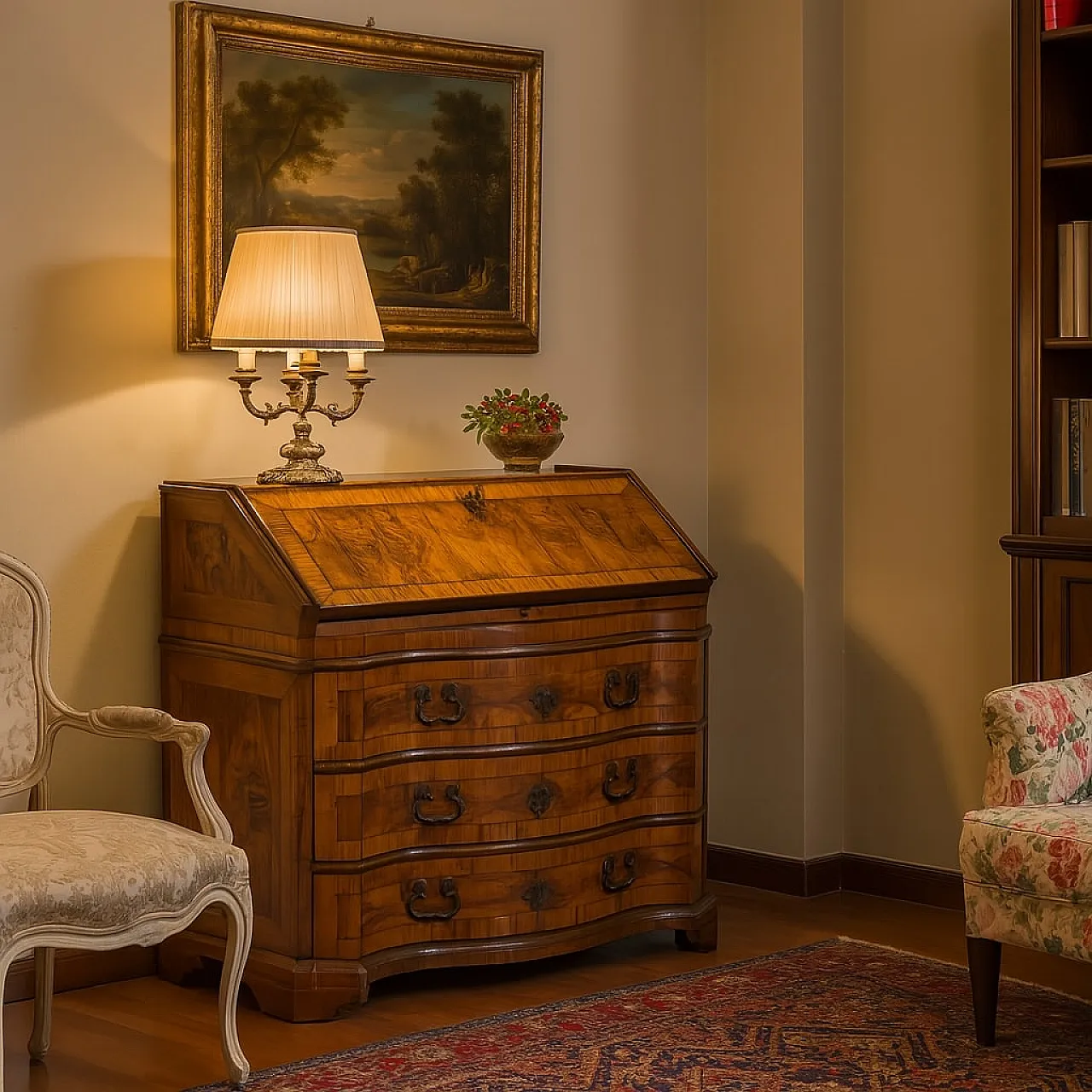 Ribalta in noce, inizio '700 2