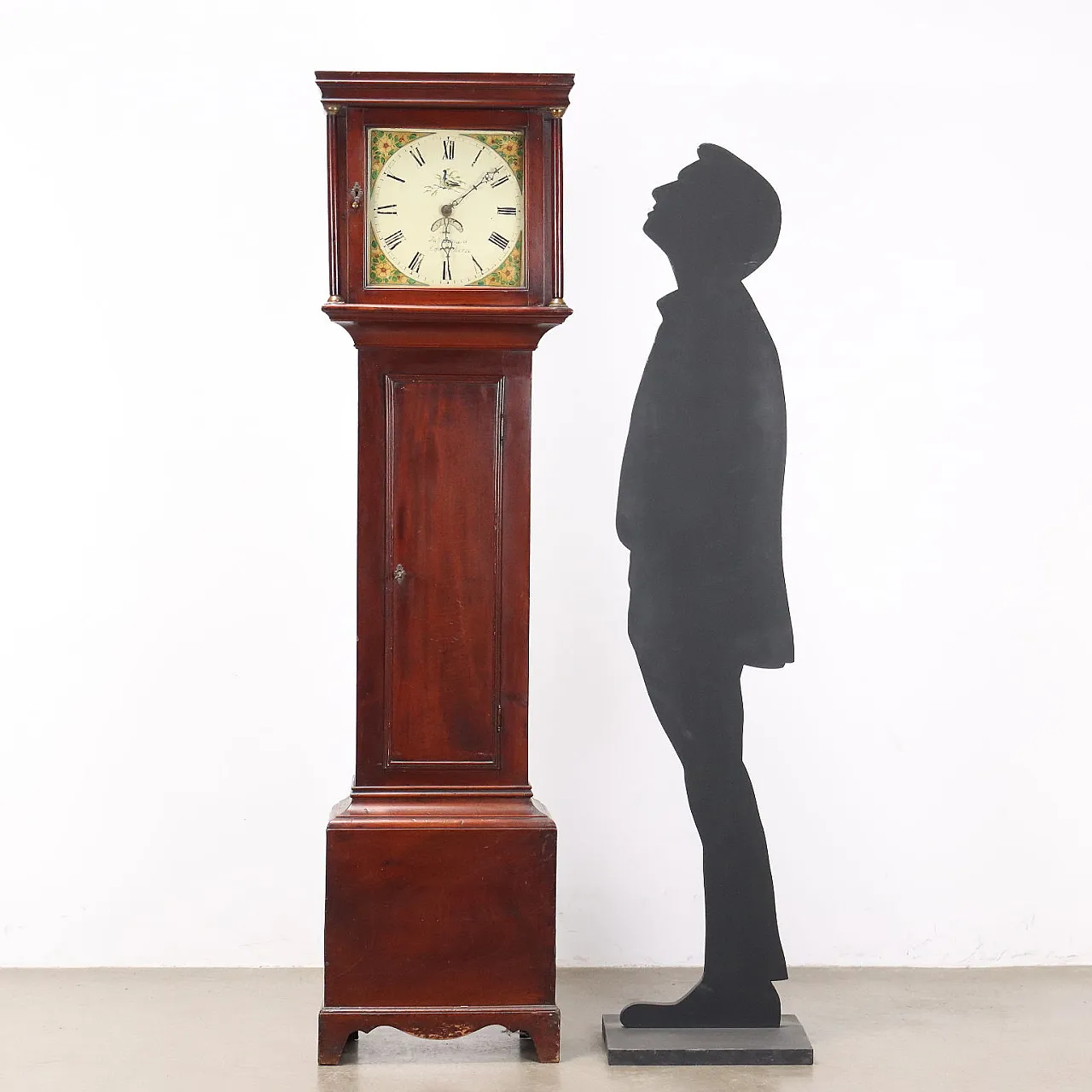 Empire-style grandfather clock, 19th century 2