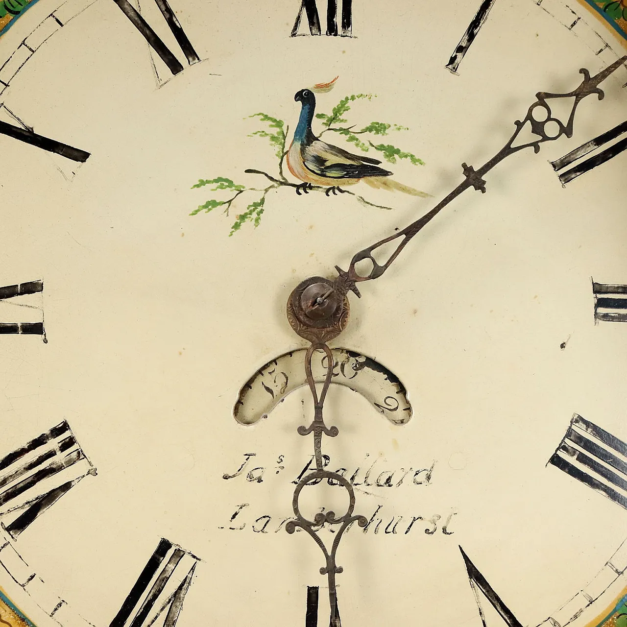 Empire-style grandfather clock, 19th century 6