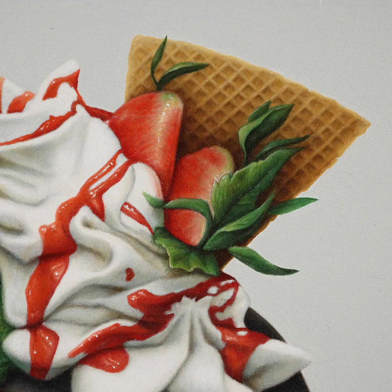 Fabio D'Aroma, oil on canvas, 20th century 6