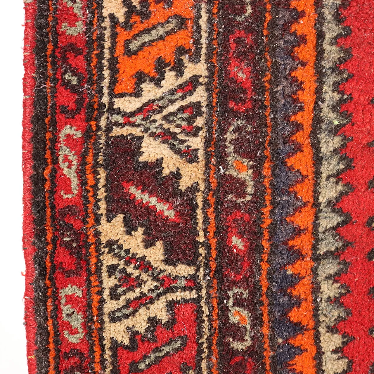 Iranian Mosul rug in cotton and wool 6