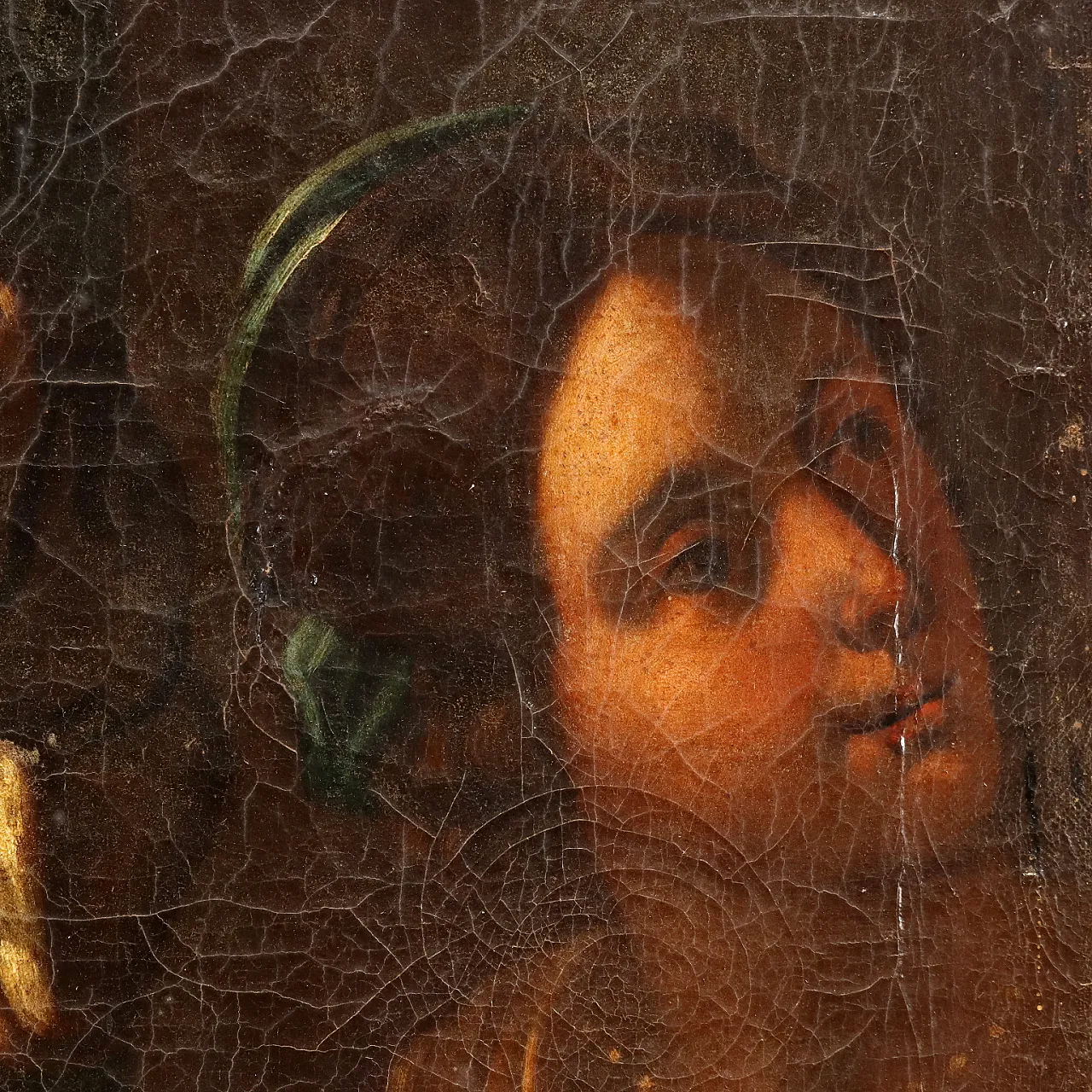 Bathsheba at the bath, oil painting on canvas, 19th century 6