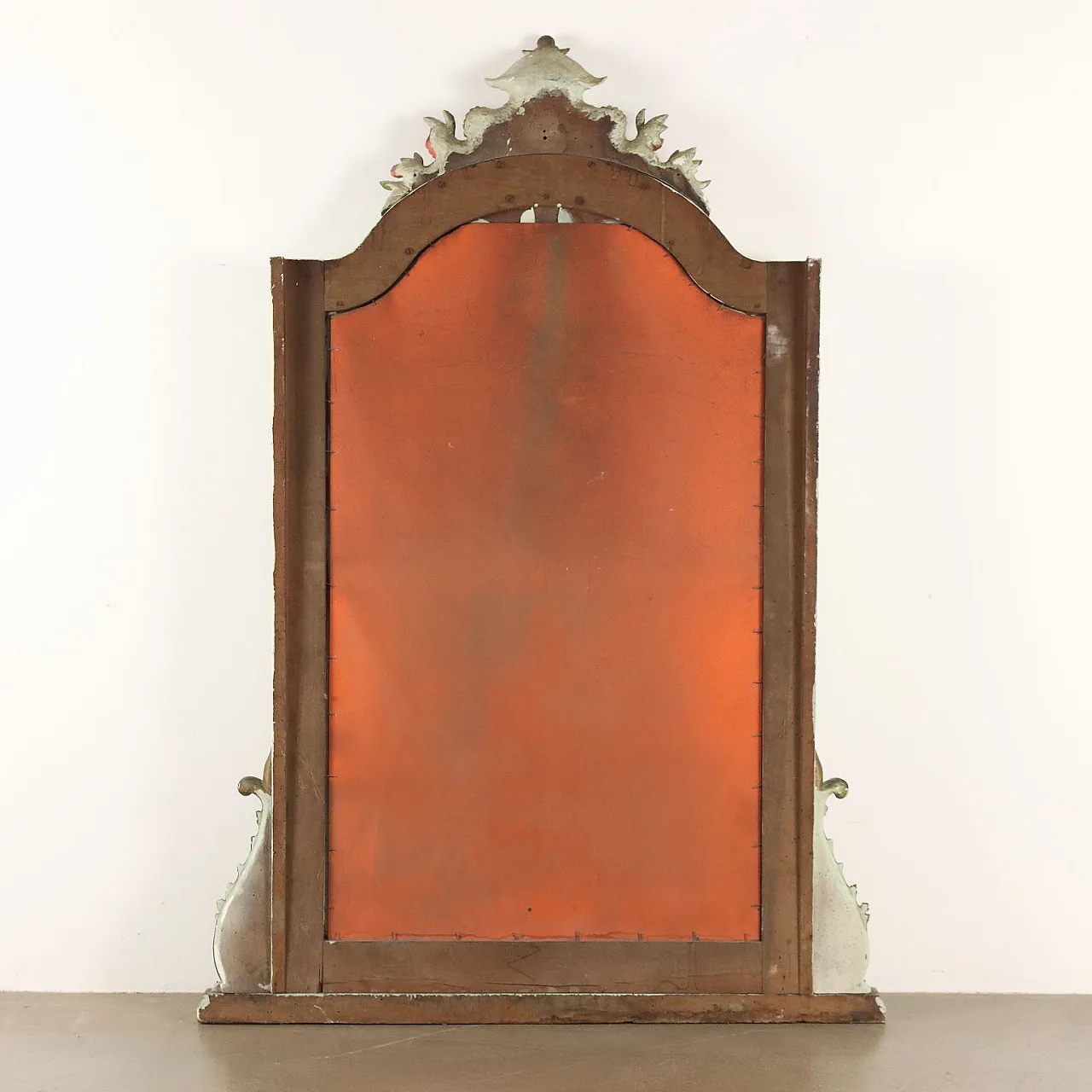 Specchiera Umbertina in noce laccato, '800 9