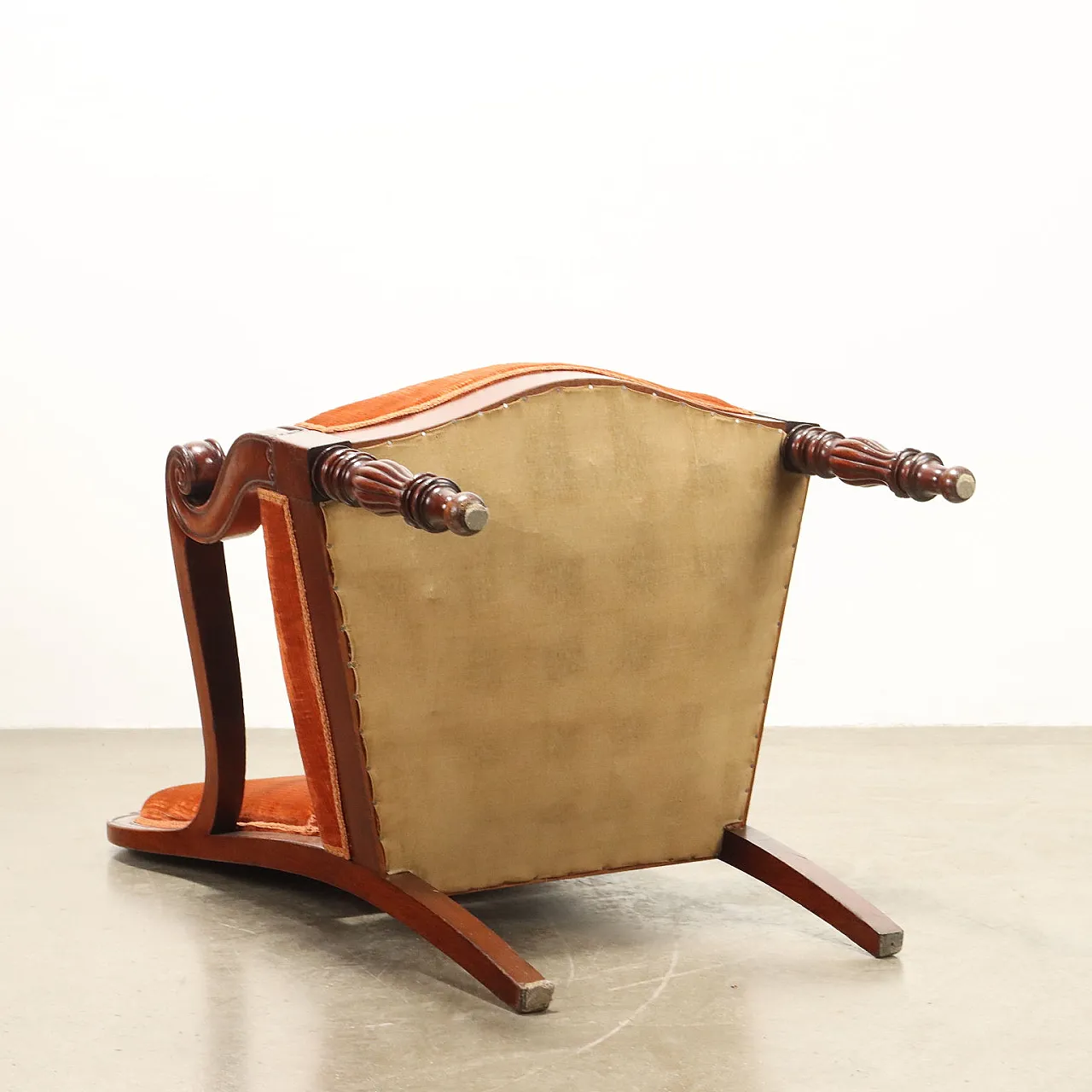 Coppia di poltrone Luigi Filippo, '800 9