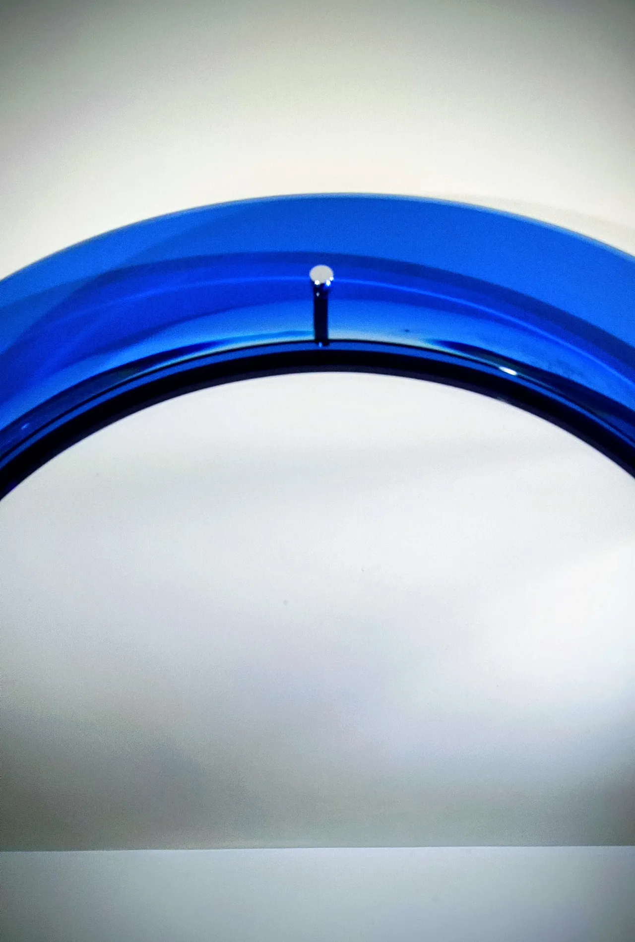 Specchio Ovale Sena Cristal blu oltremare, 1975 9