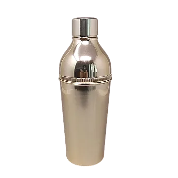 Shaker per cocktail in alluminio, anni '60