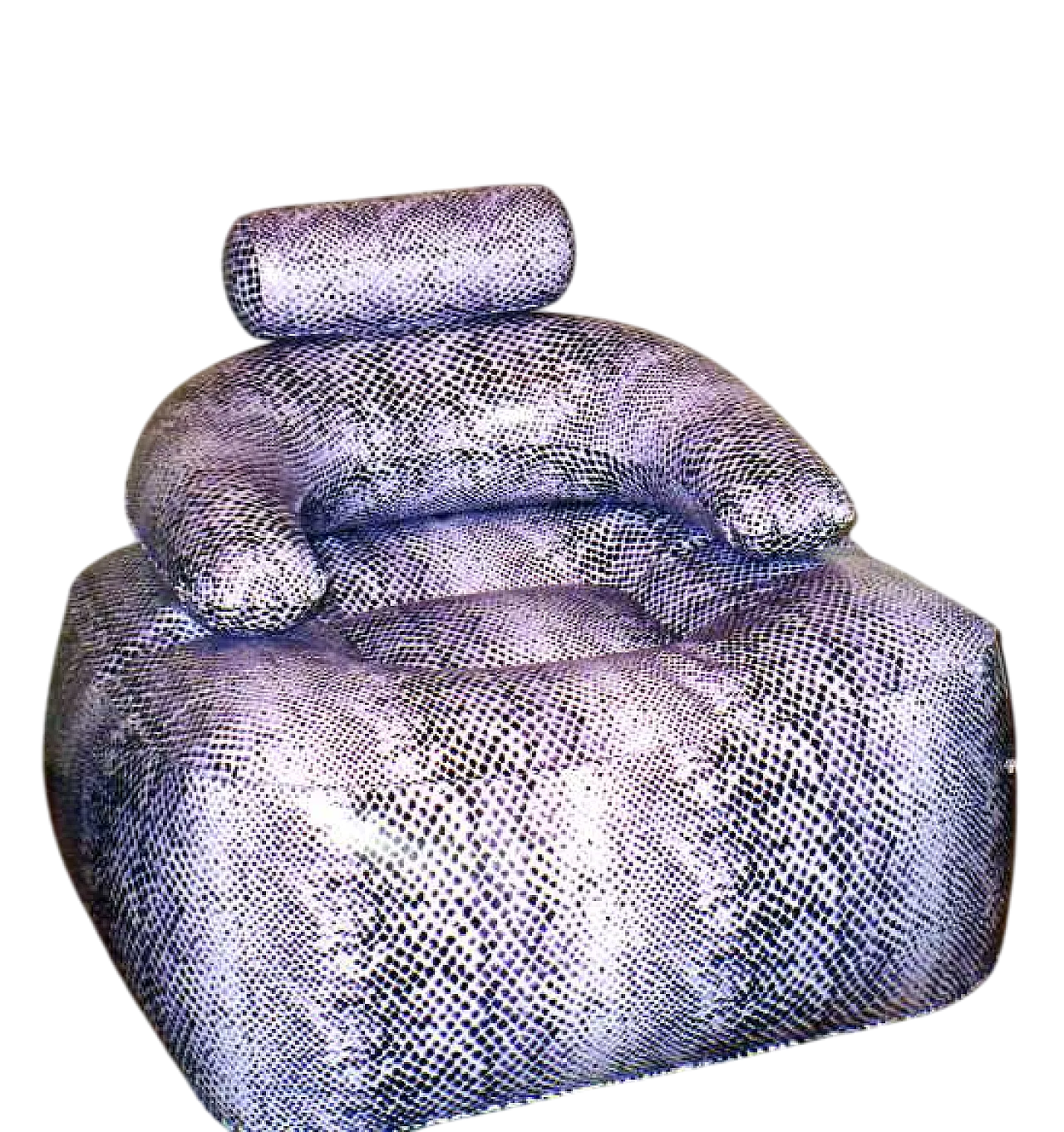 Coppia poltrone gonfiabili, anni '90 4