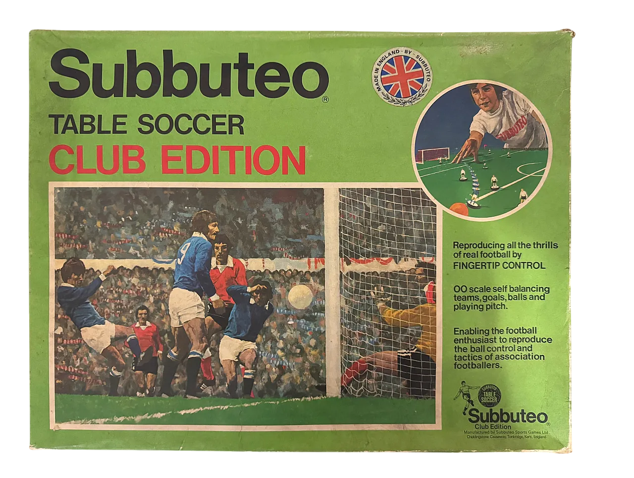 Subbuteo Club Edition 1976 con scatola originale, anni '70 9