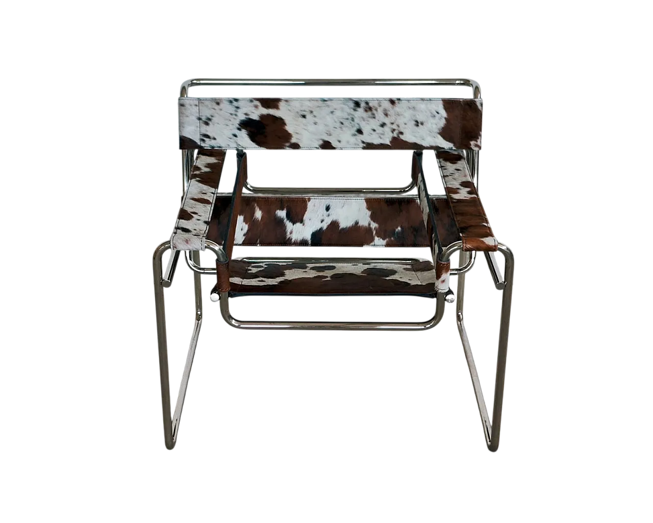 Poltrona Wassily in cavallino di Marcel Breuer per Knoll, anni 2000 22