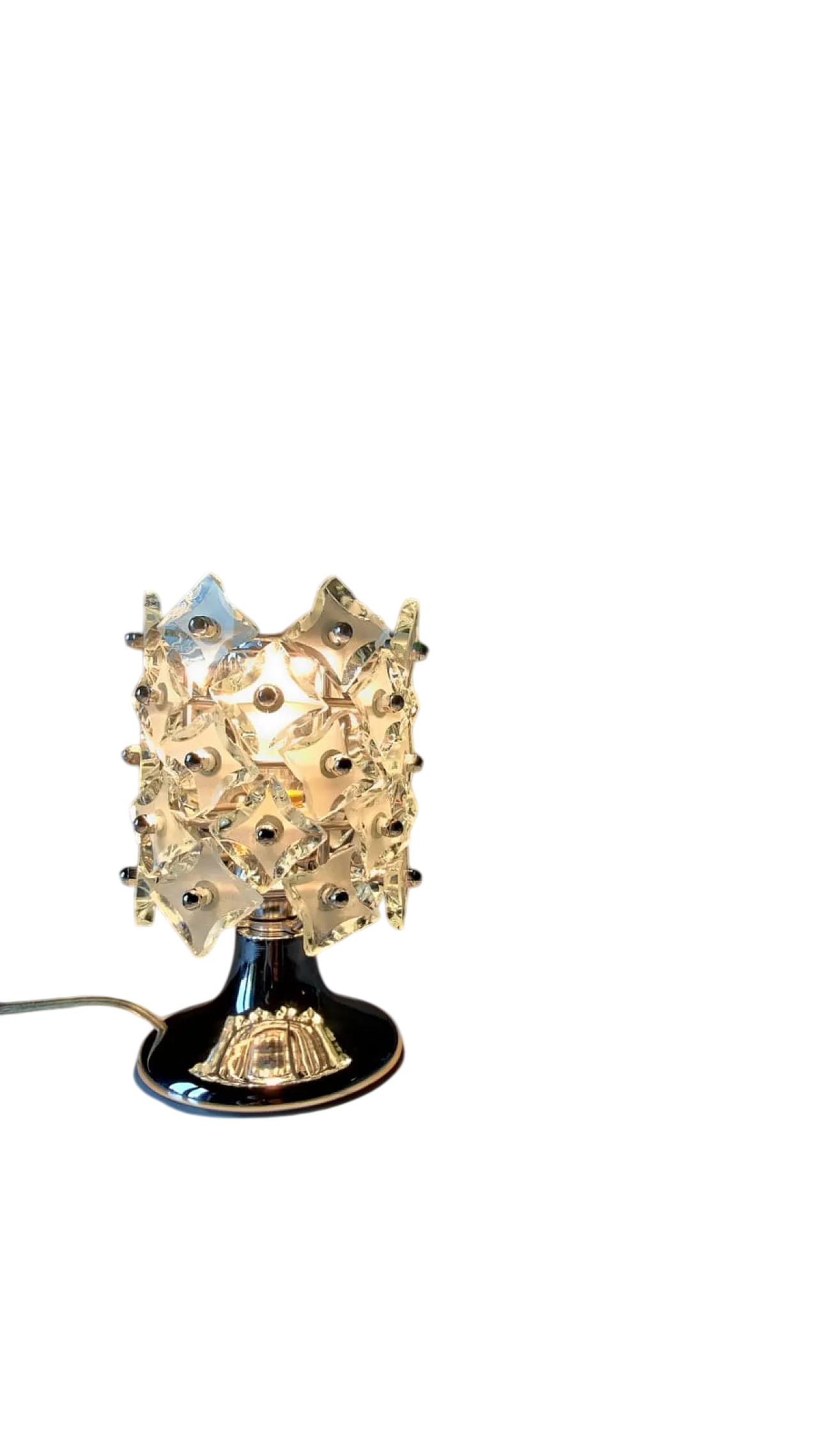 Pineapple lamp attributed to Fontana Arte, 70s 8