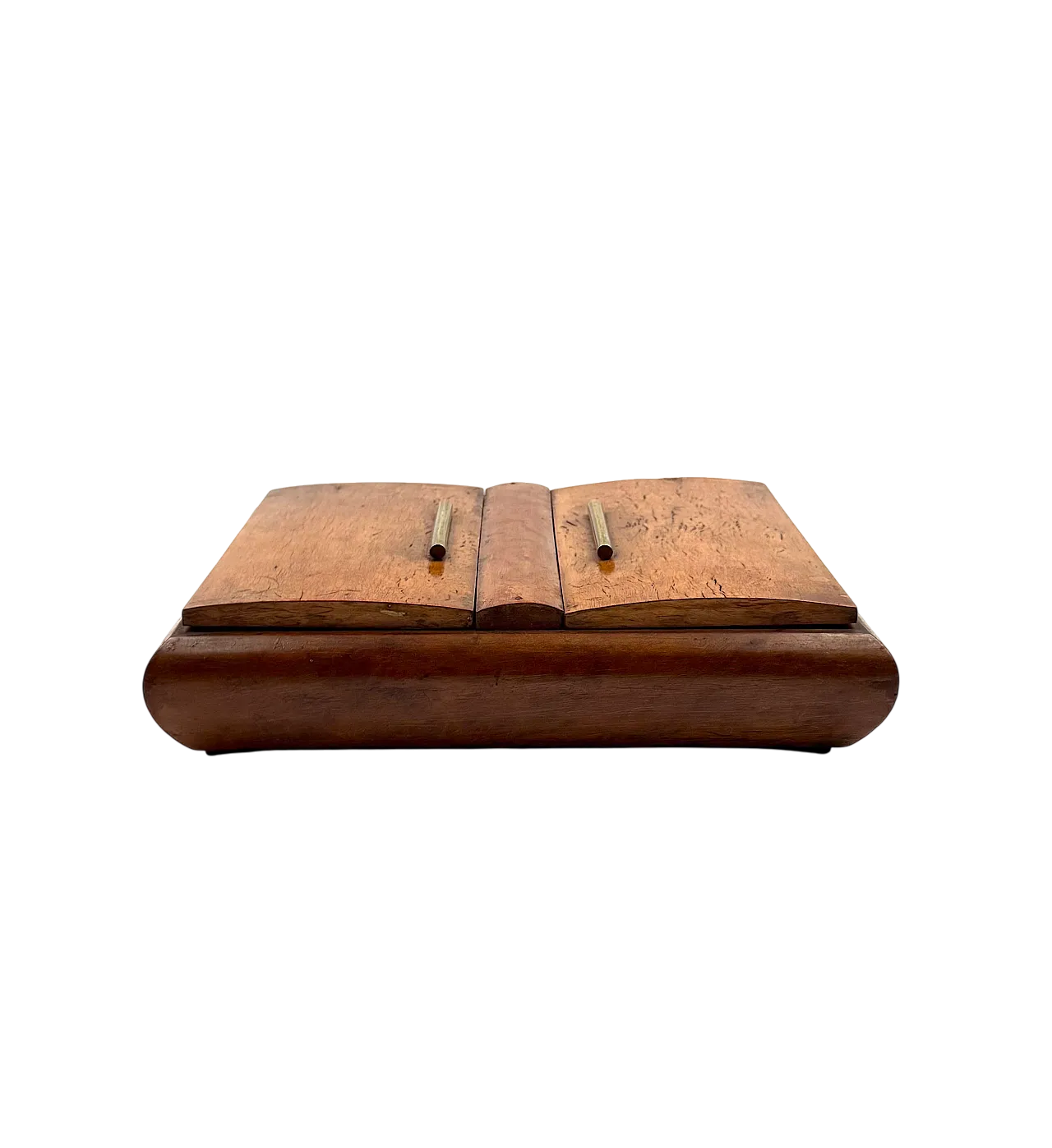 Art Deco wooden cigarette case, 1940s 15