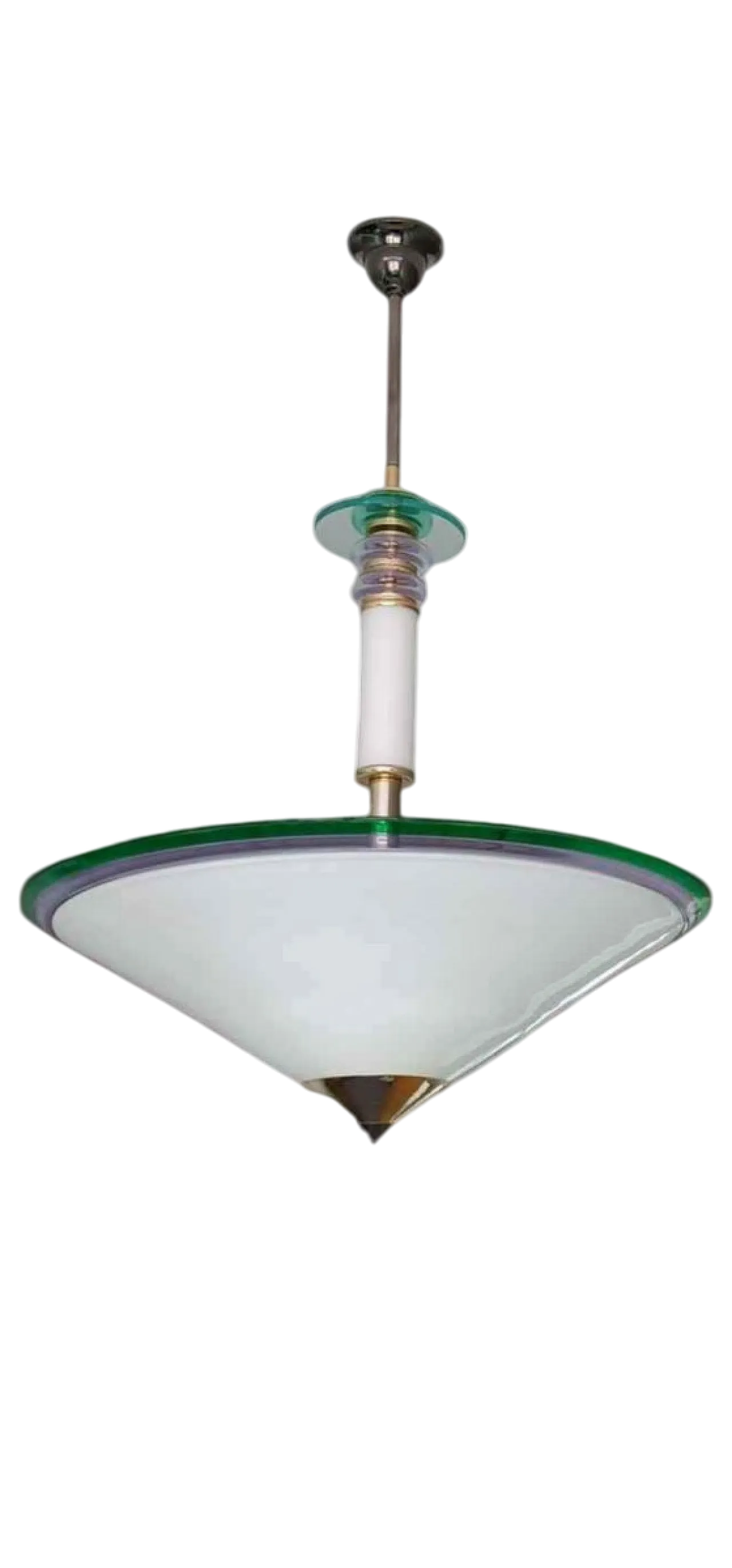 Lampada a sospensione attribuita a Venini, anni '60 6