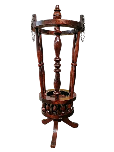 Portaombrelli in legno, anni '50