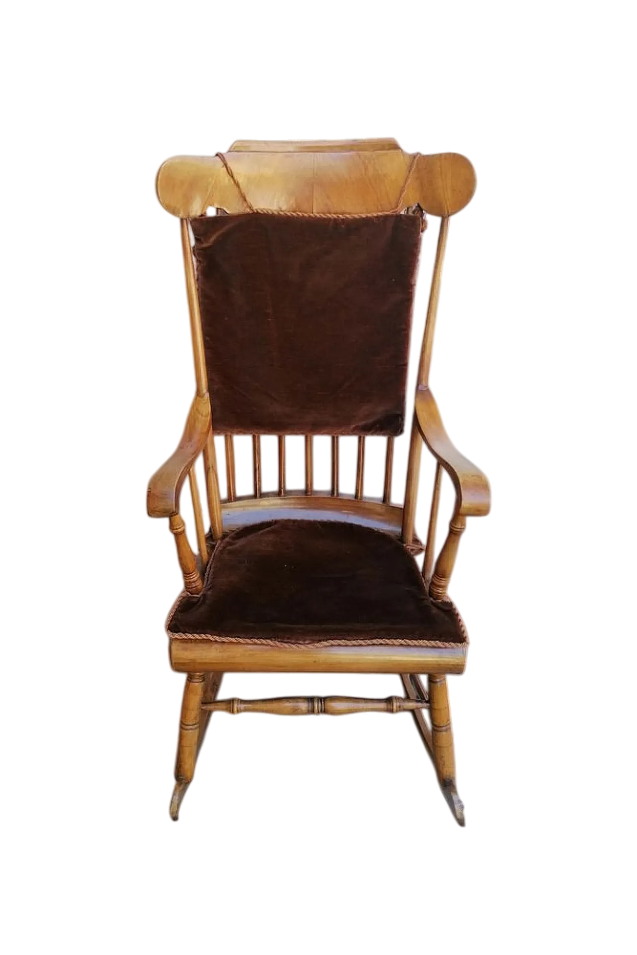 Sedia a dondolo della nonna, anni '50 10