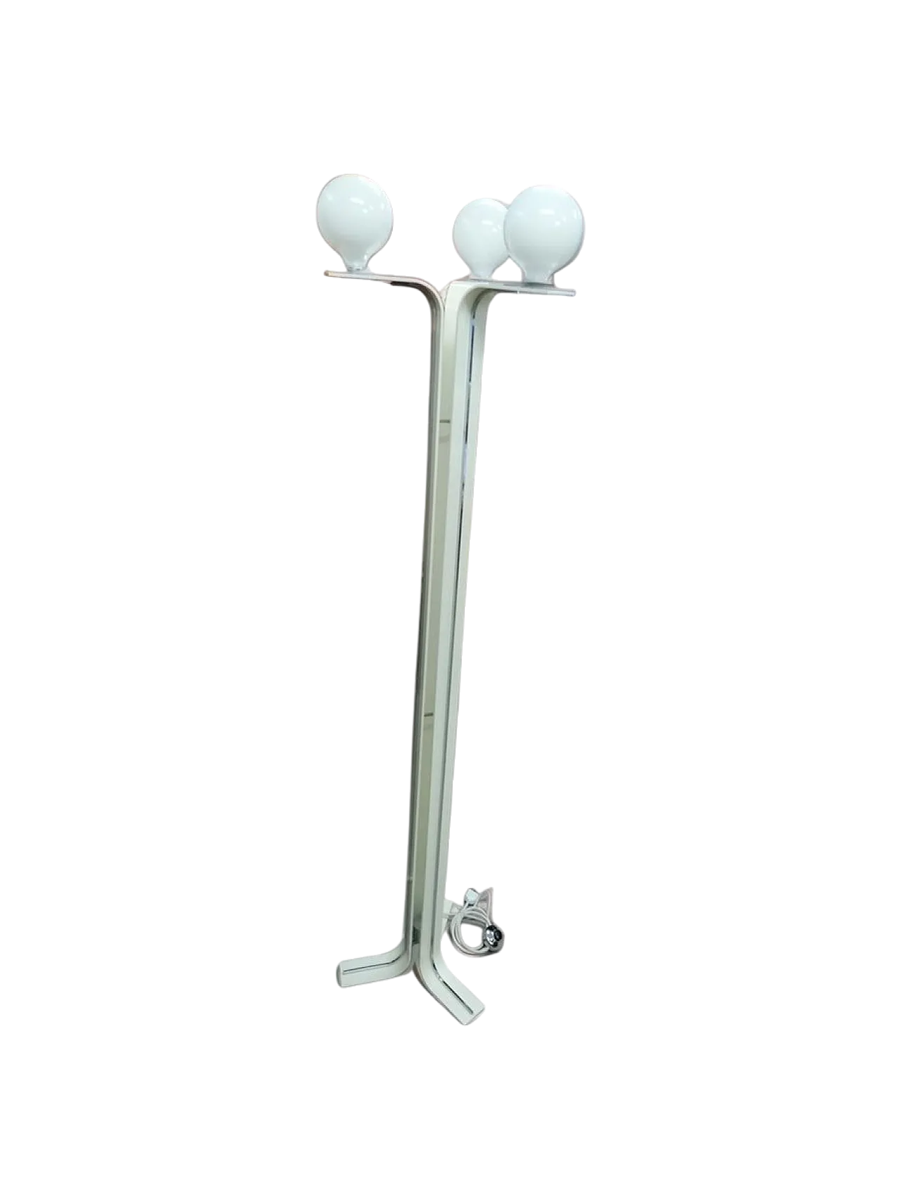 Lampada da terra Space Age a tre luci, anni '70 8