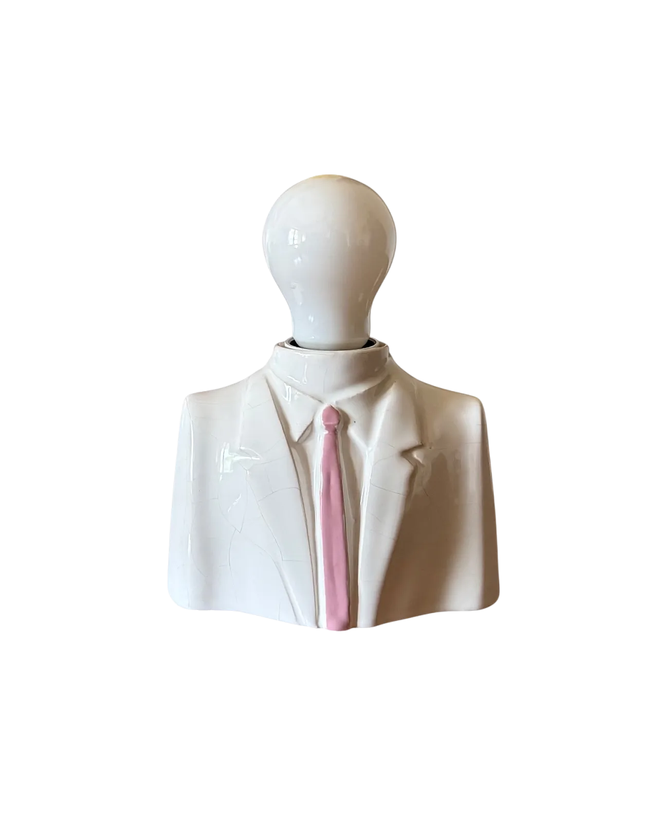 Postmodern ceramic table lamp, Italy 1980 17