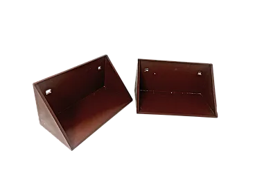 Pair of 7716 shelves by Kartell, 90s