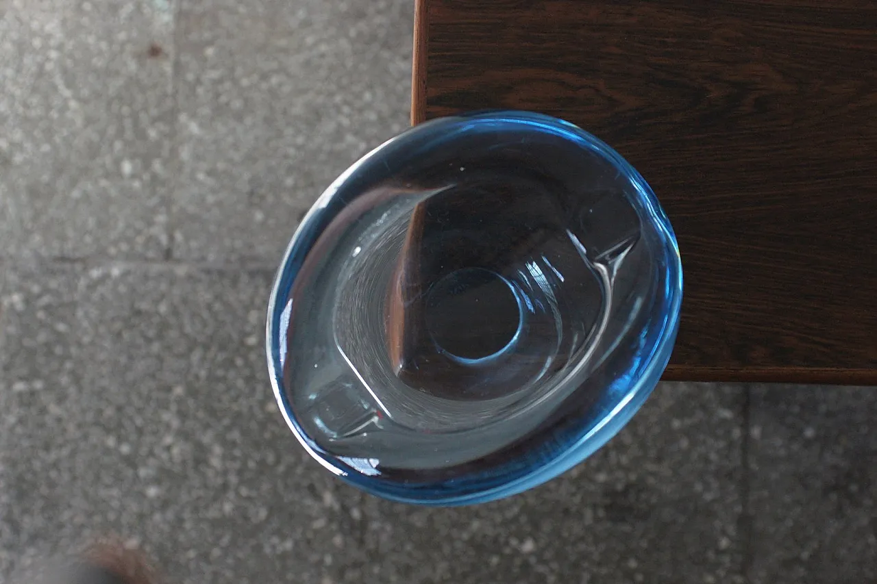 Scodella in vetro di Per Lütken per Holmegaard, anni '50 2