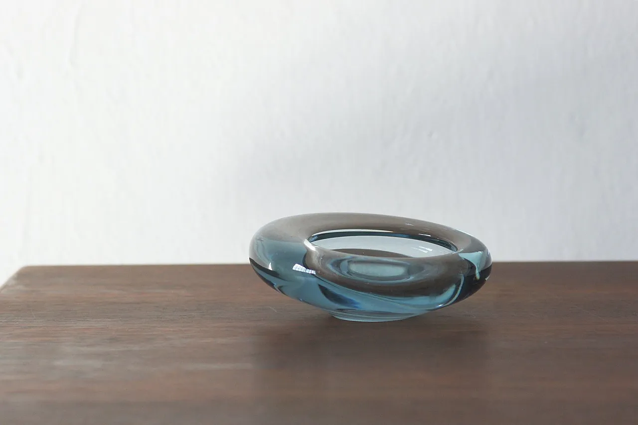 Scodella in vetro di Per Lütken per Holmegaard, anni '50 4