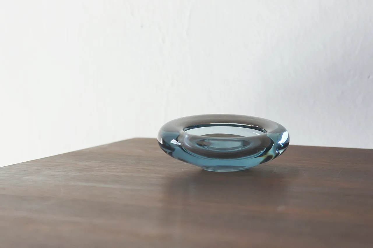 Scodella in vetro di Per Lütken per Holmegaard, anni '50 5