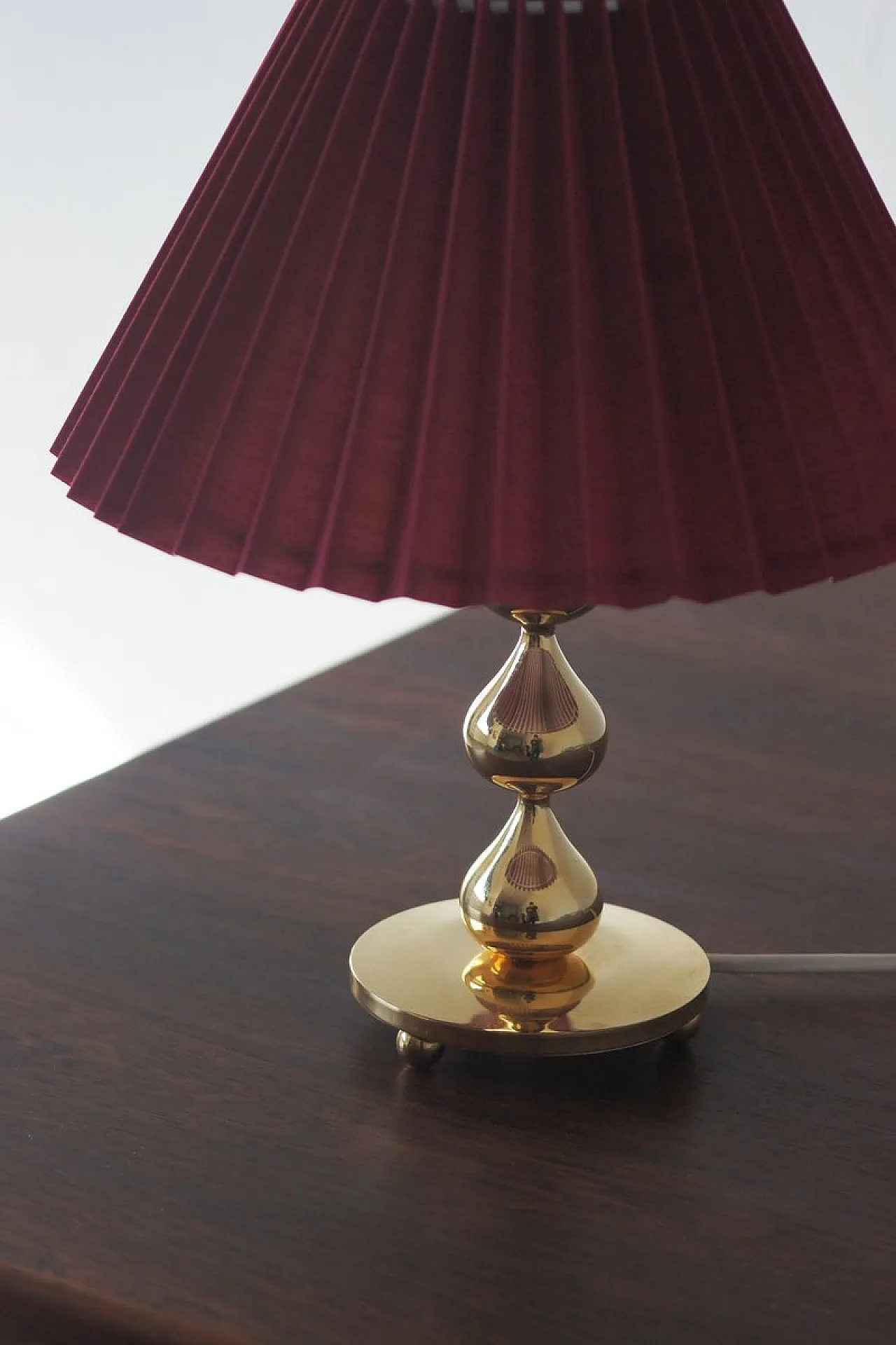 Teardrop table lamp by Hugo Asmussen, 1970s 3