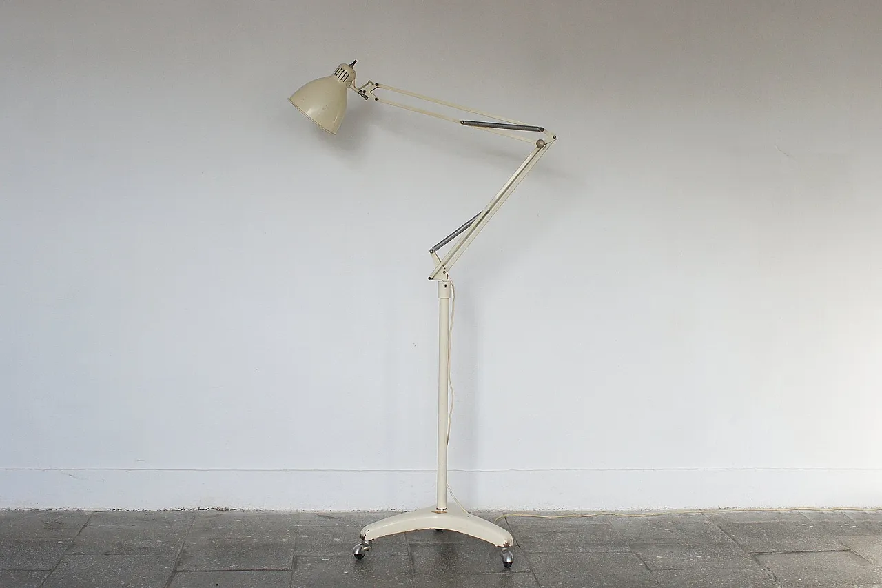 Medical loft lamp by LANZONI Bologna, 1960s 1