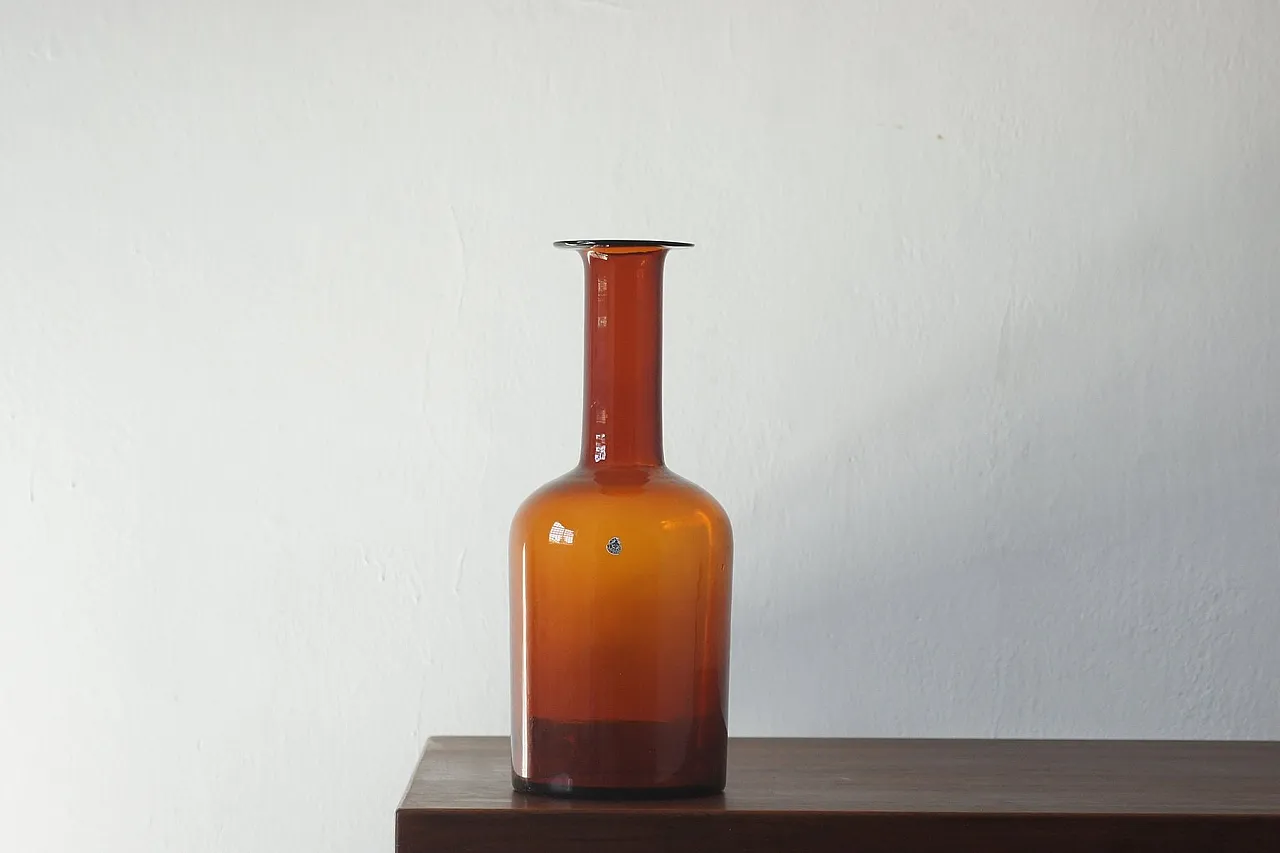 Vaso di Otto Brauer per Holmegaard, anni '60 1