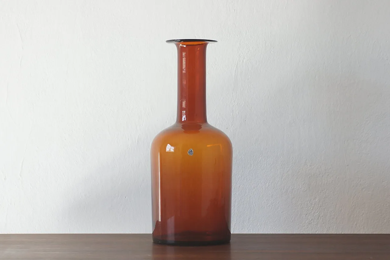 Vaso di Otto Brauer per Holmegaard, anni '60 4