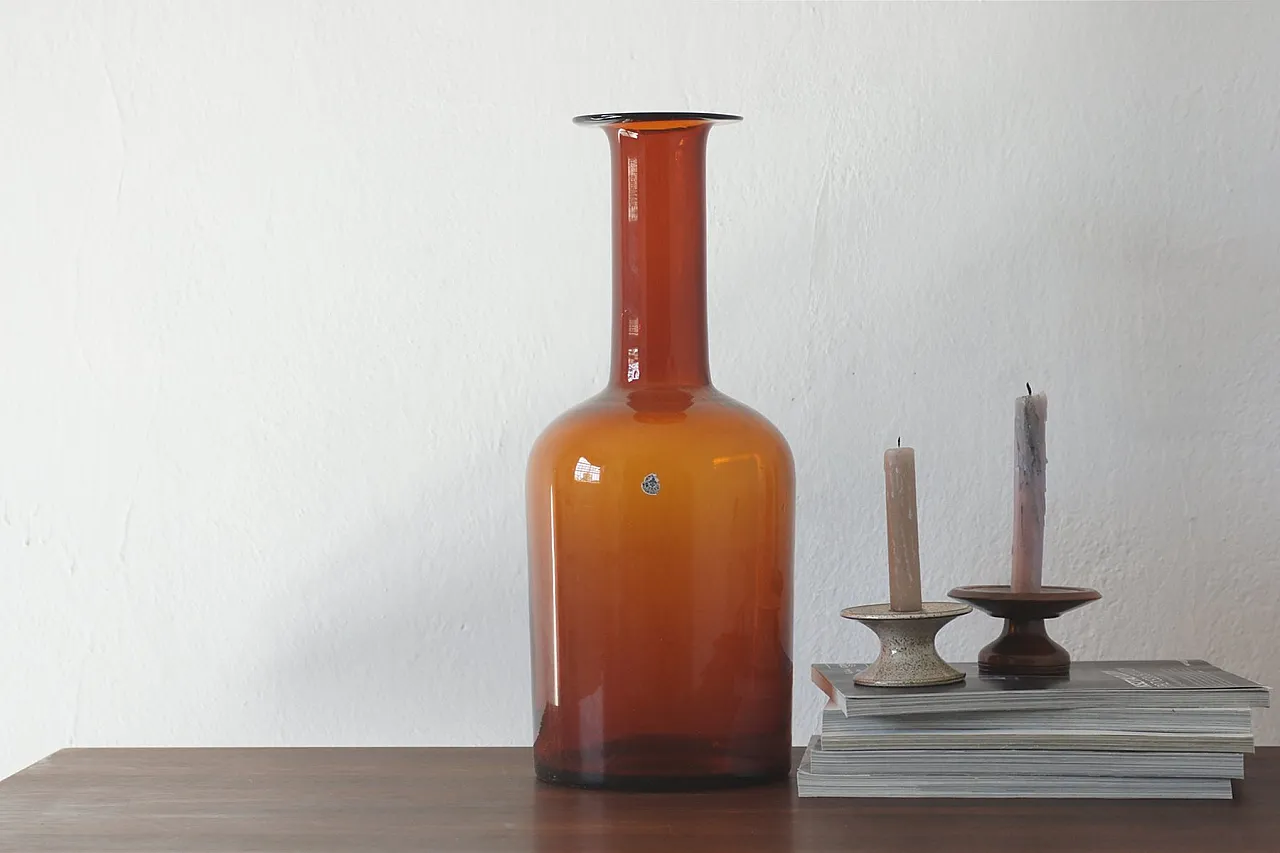 Vaso di Otto Brauer per Holmegaard, anni '60 5