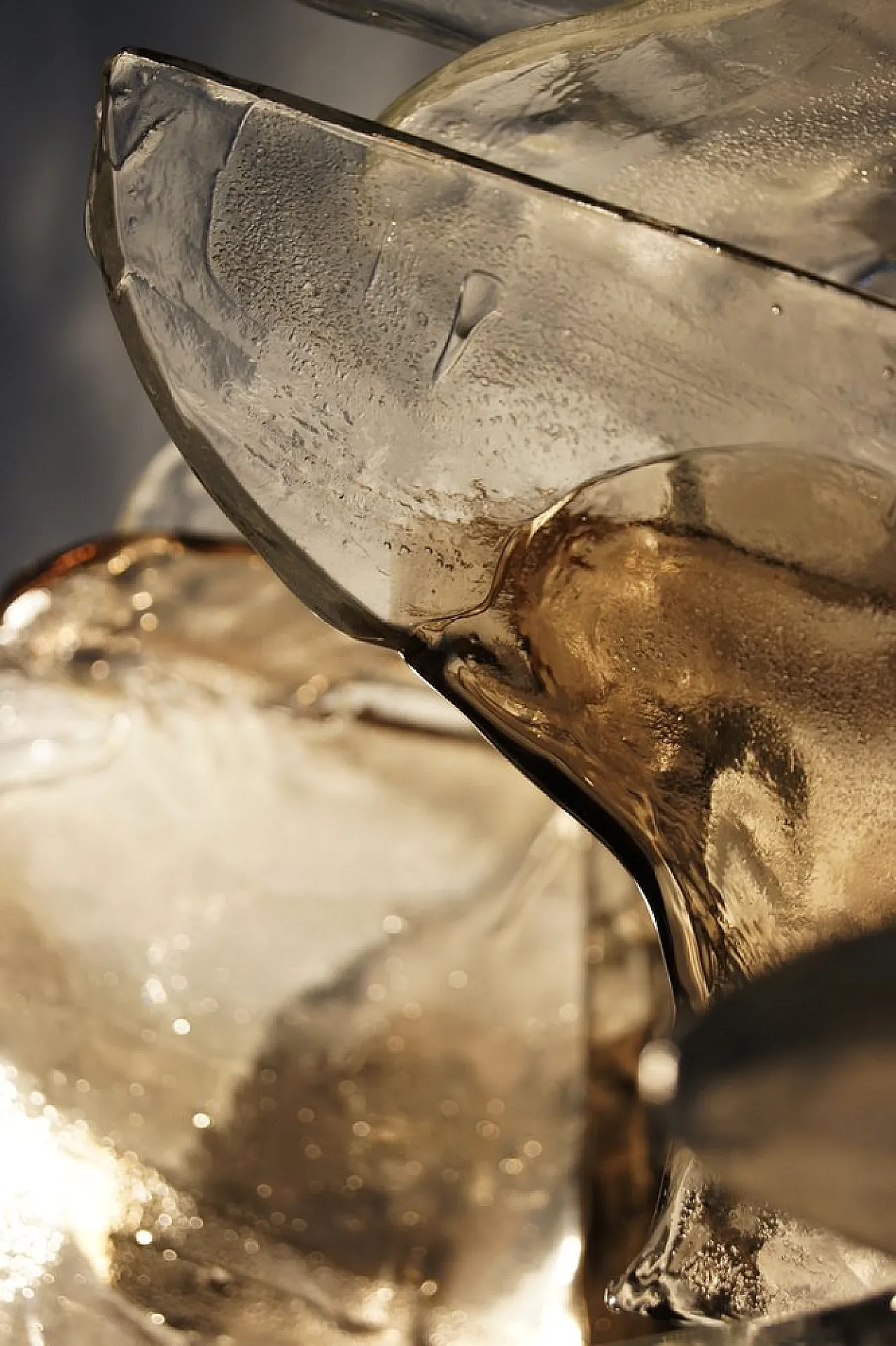 Pair of Murano glass wall lamps by Carlo Nason for Mazzega, 1970s 12