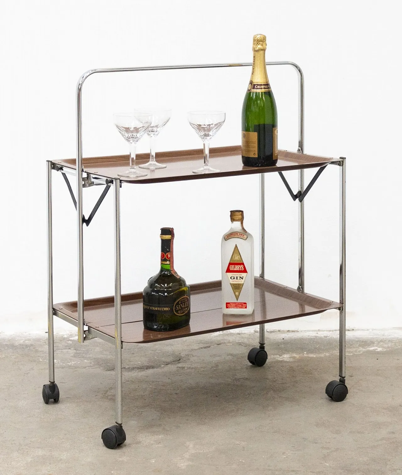 Carrello pieghevole portavivande Melform Speedy anni '70 13