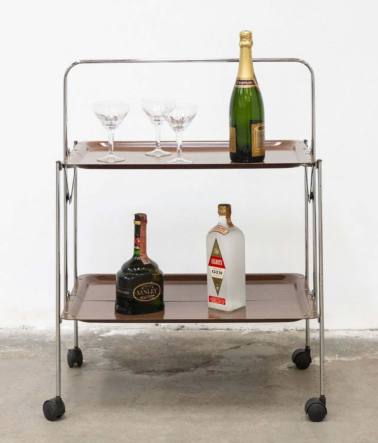 Carrello pieghevole portavivande Melform Speedy anni '70 15