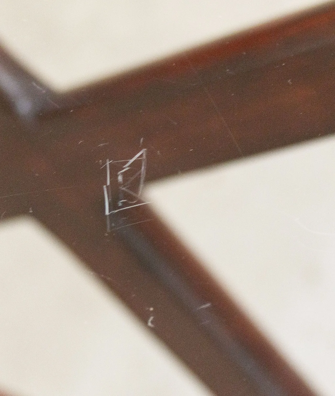 Carrello Bar in Legno di Noce, anni '50 9