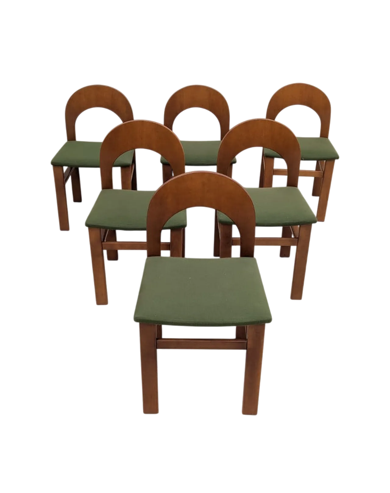 6 sedie Arcadia di Caraceni per Tagliabue, anni '70 4